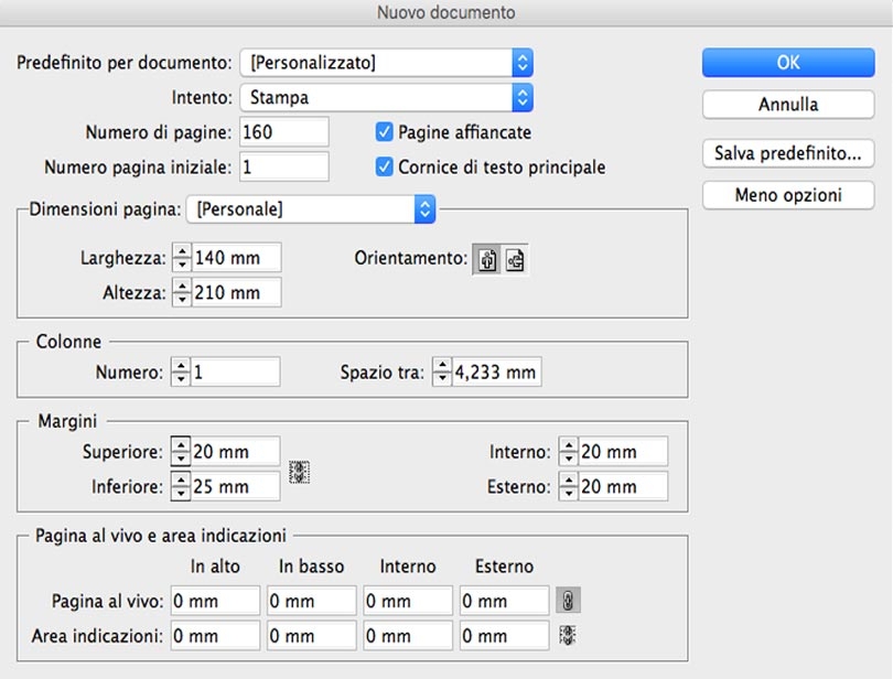 Come creare un nuovo documento in InDesign