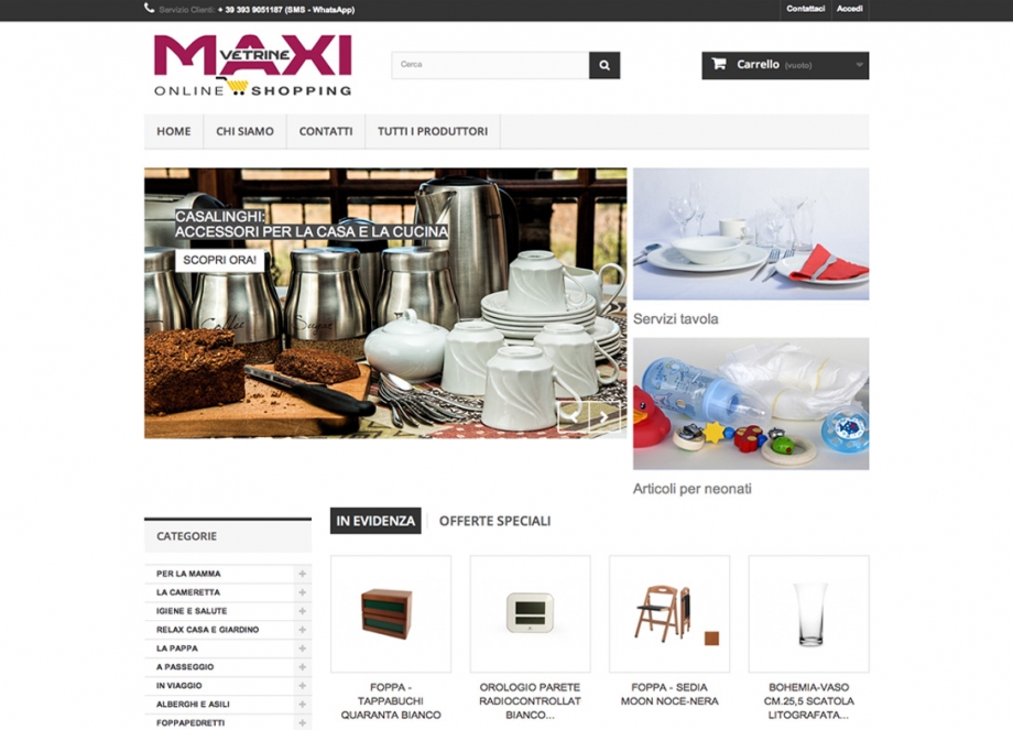 Ecommerce Maxi Vetrine - Palermo