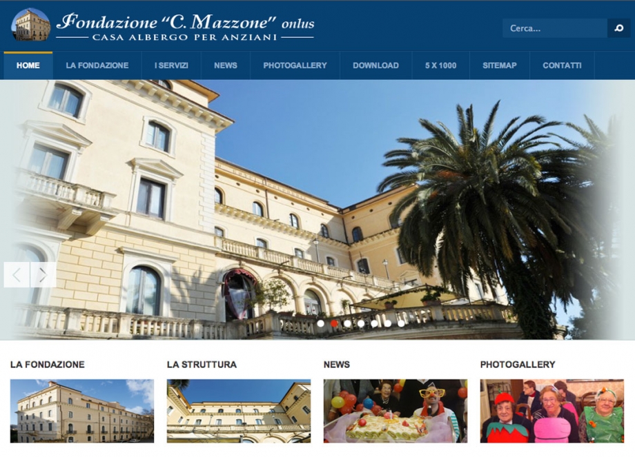 Sito web Fondazione Mazzone - Caltanissetta