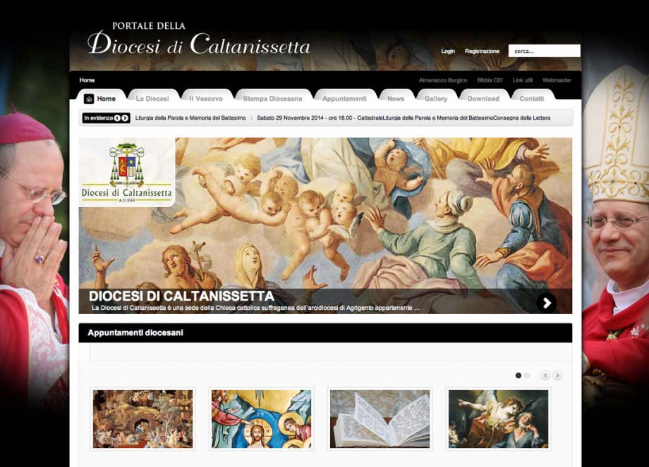 Sito web Diocesi di Caltanissetta