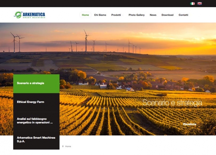 Sito web Arkematica - Roma